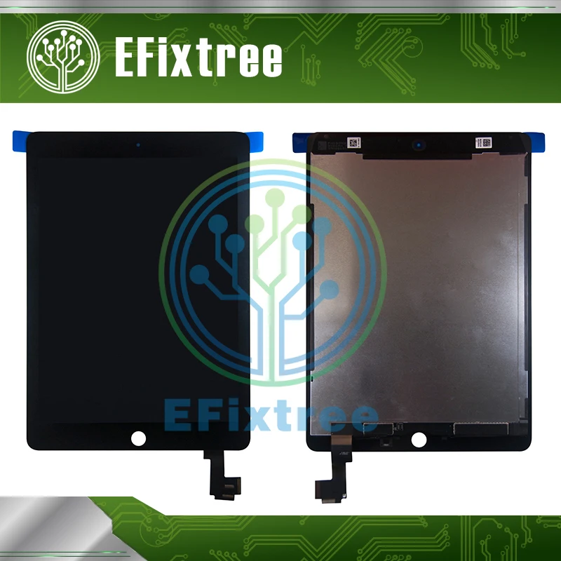 Grade A Combo For iPad Air 2 A1567 A1566 LCD Screen Digitizer Assembly Display Touch Screen Panel Black White With Sticker Paper Grade A Combo For iPad Air 2 A1567 A1566 LCD Screen Digitizer Assembly Display Touch Screen Panel Black White With Sticker Paper