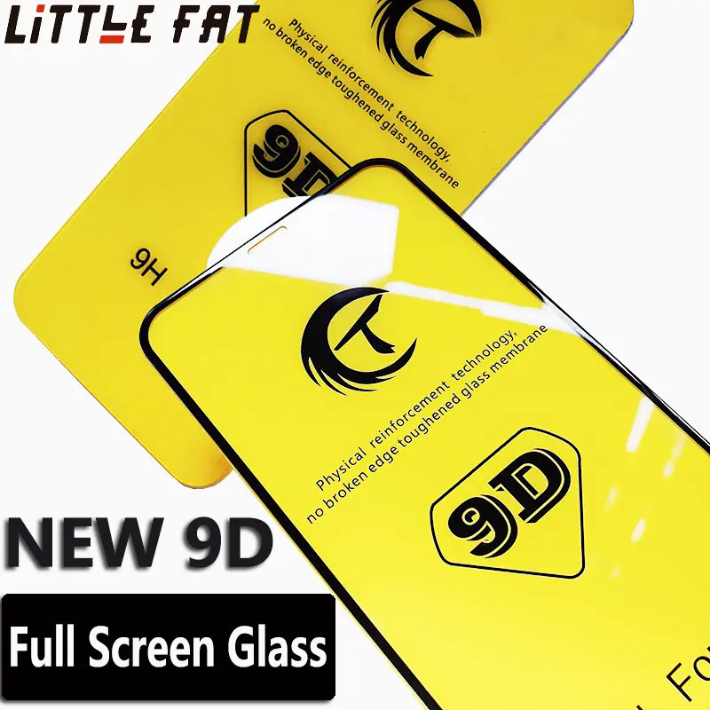 9D Full Cover Edge Tempered Glass For iPhone 7 8 6Plus X XS XR XSMAX Screen