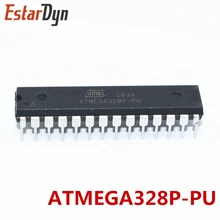 1 шт. ATMEGA328P-PU чип ATMEGA328 микроконтроллер MCU AVR 32 к 20 МГц FLASH DIP-28 DIP