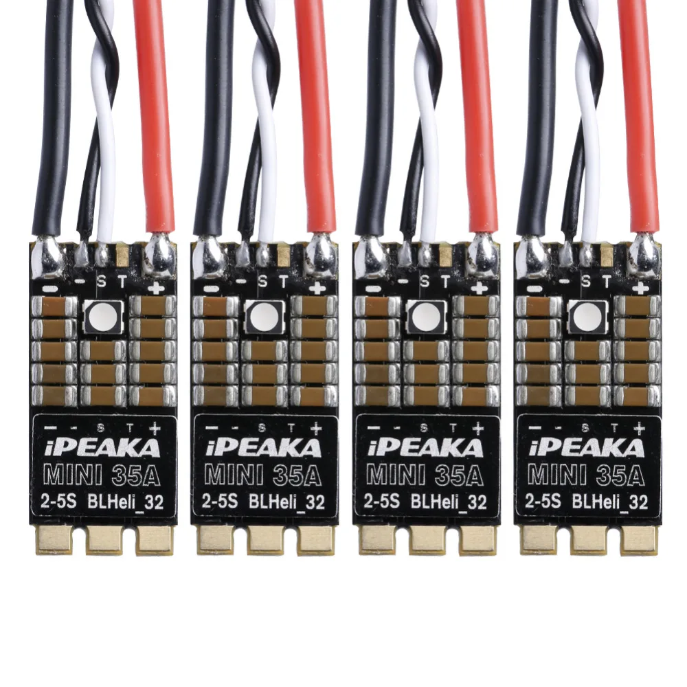 

iFlight ipeaka 26*12mm 35A BLHeli-32 bit 2-5S ESC support Dshot150/300/600/1200/Multishot/Onesho for FPV Racing Drone spare part