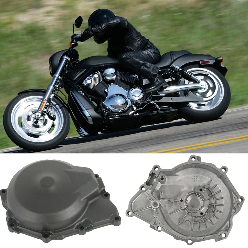 Картер мотоцикла Двигатель статора Крышка левая подходит для Yamaha Yzf R6 2006- 18 16 14 07