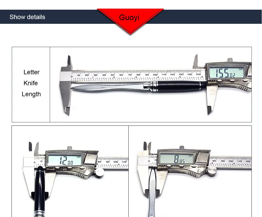 Guoyi AA01 письмо открывалка обучение Офис школа канцелярские принадлежности офисный режущий инструмент и отель бизнес вырезать бумажный нож
