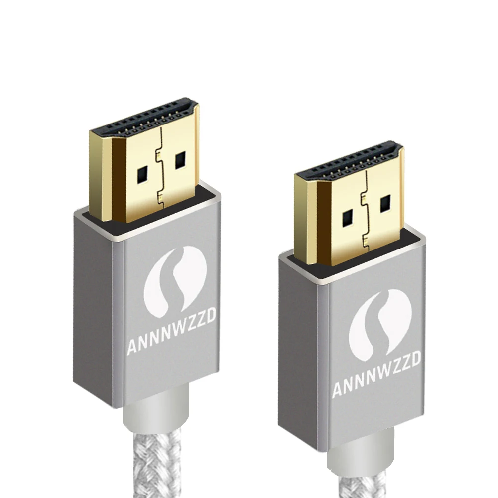 Кабель annwzzd HDMI 1 м 2 3 5 10 высокоскоростной PRO GOLD кабель v2.0/1.4a 3D 2160p PS4 SKY HD 4K Ultra Ethernet