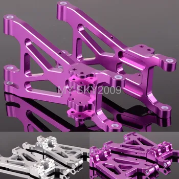

#85238 ALUMINUM SUSPENSION ARM SET FOR RC Model Car Truck 1/8th HPI Racing SAVAGE 21 25 SS 4.6 5.9 X XL FLUX