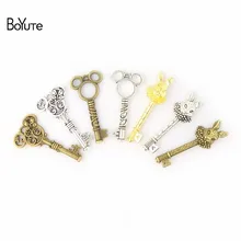 BoYuTe(30 шт./лот) 23*47 мм Для мужчин 24*47 мм Для женщин Винтаж Diy Jewelry аксессуары Запчасти Микки ключ кулон