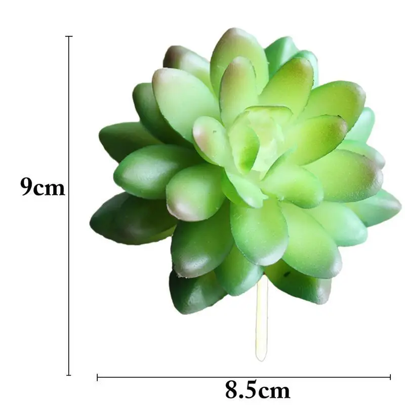 Реалистичные искусственные растения креативное моделирование суккулентная Цветочная головка Цветочная композиция DIY аксессуары большой алоэ декор из растений