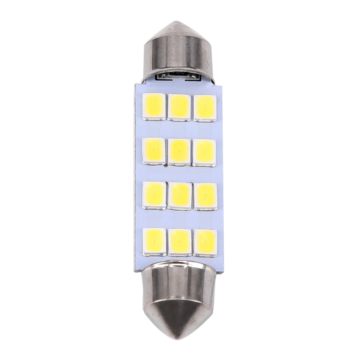 

1 x 41mm White 12 SMD LED Car Interior Festoon Dome Light Bulbs Replacement 2018