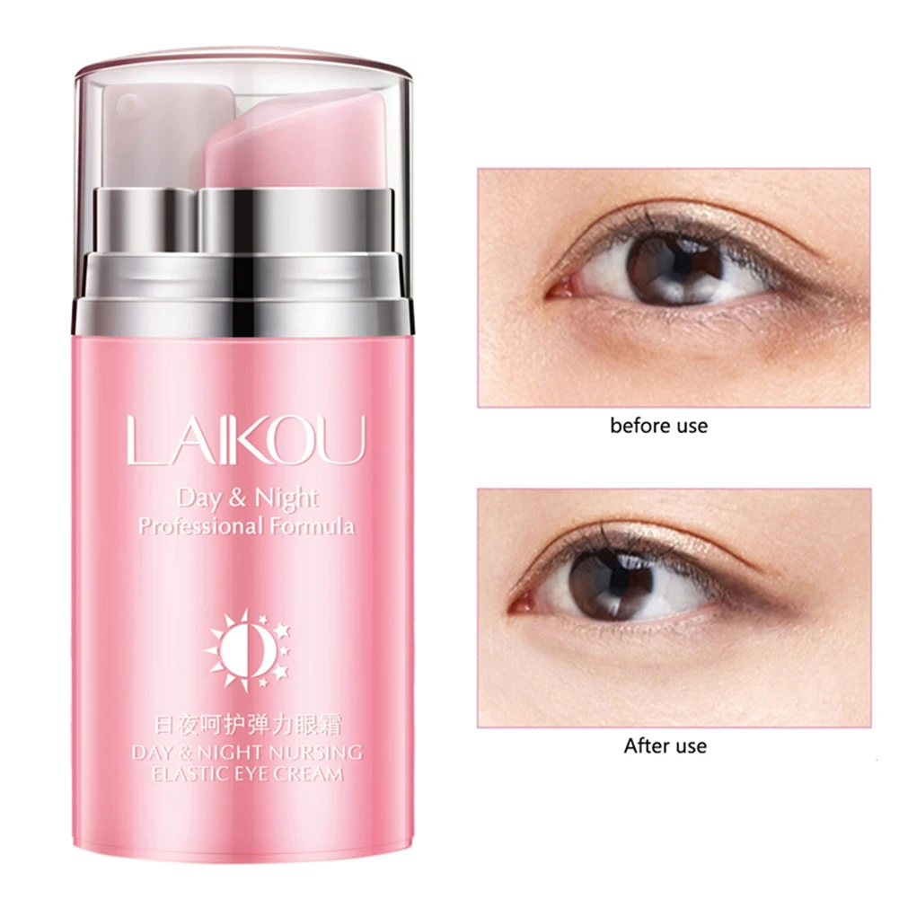 

20ml Day and Night Elastic Eye Cream Skin Care Anti Dark Circles Anti Wrinkle Anti Age Firming For Women