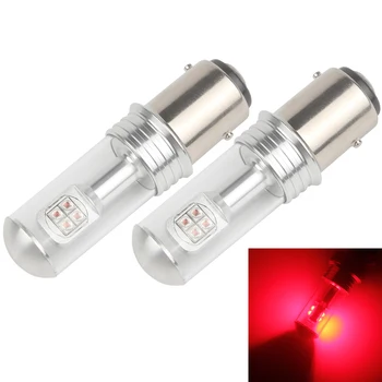 

2x High Quality 40W 572LM 1157 LED Car CANBUS Brake Light 2357 2057 Fog Bulbs Auto Car BAY15D Parking Light P21/5W Tail Lamp Red