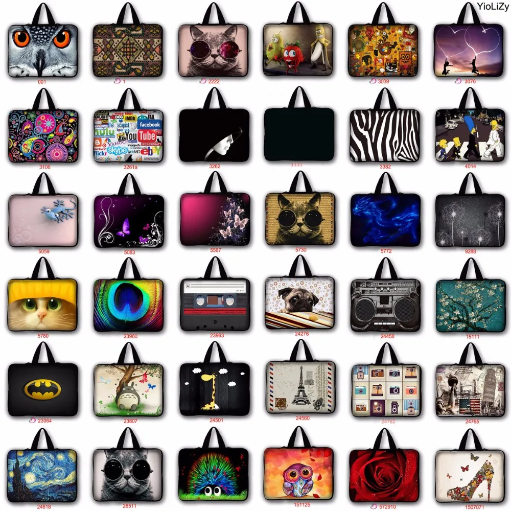 	WOW print Laptop Bag tablet Case 9.7 12 13.3 14.1 15.6 17.3 inch Notebook sleeve cover For macbook pro 13 retina LB-3382
