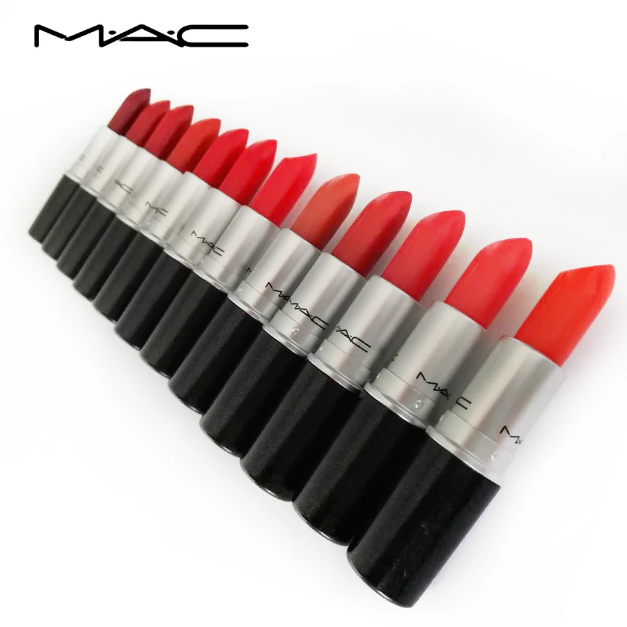 

Mac lipstick Mac makeup 19 Different Colors Sexy Matte Lipstick Long-lasting Easy to Wear Nude Red Lip Stick Cosmetic
