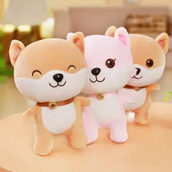 1 шт. 25 см творческий 3D Kawaii жира Собака Хаски милые phiz мягкие животные собаки плюшевые игрушки куклы креативный подарок детский подарок на