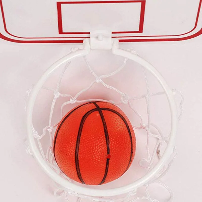 Баскетбольный обруч пластиковая игрушка подборы Крытый Регулируемый подвесной баскетбольный кольцо для нетбола баскетбольная коробка