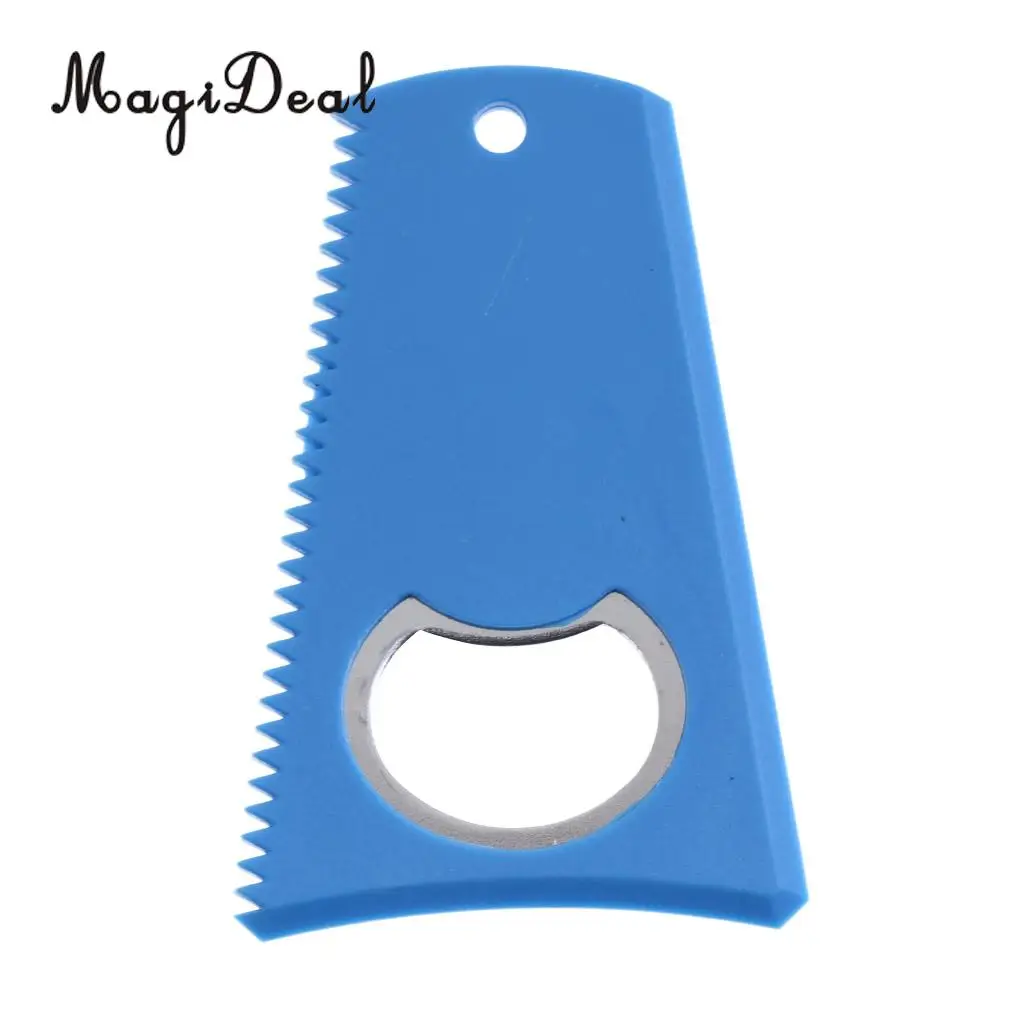 MagiDeal Blue + Yellow Portable Compact Plastic Surfing Sports