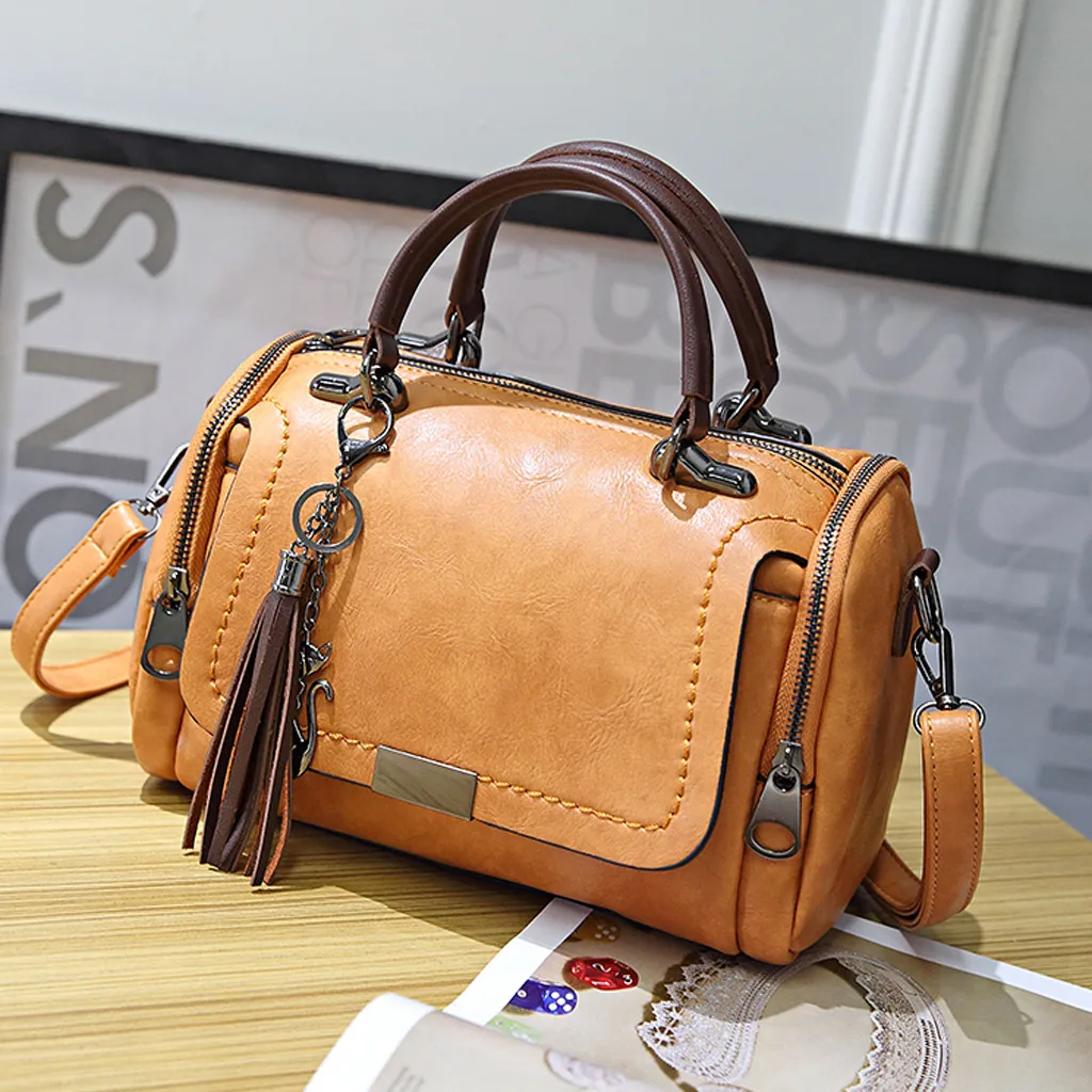 Xiniu Женская объемная модная сумка через плечо с кисточкой, известный бренд, модная Borsa a trakolla da donna# 5