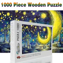 Горячая Распродажа 520/1000/1500 шт. Деревянные Головоломки Лобзики картина маслом мультфильм типа для детей разведки обучение с образовательной игрушки