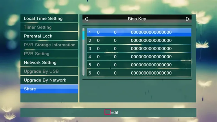 Biss key
