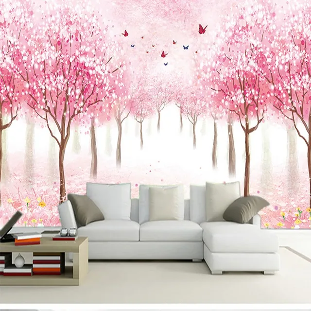 Benutzerdefinierte wandbild 3D schöne landschaft wand wohnzimmer ... Benutzerdefinierte wandbild 3D schöne landschaft wand wohnzimmer ...
