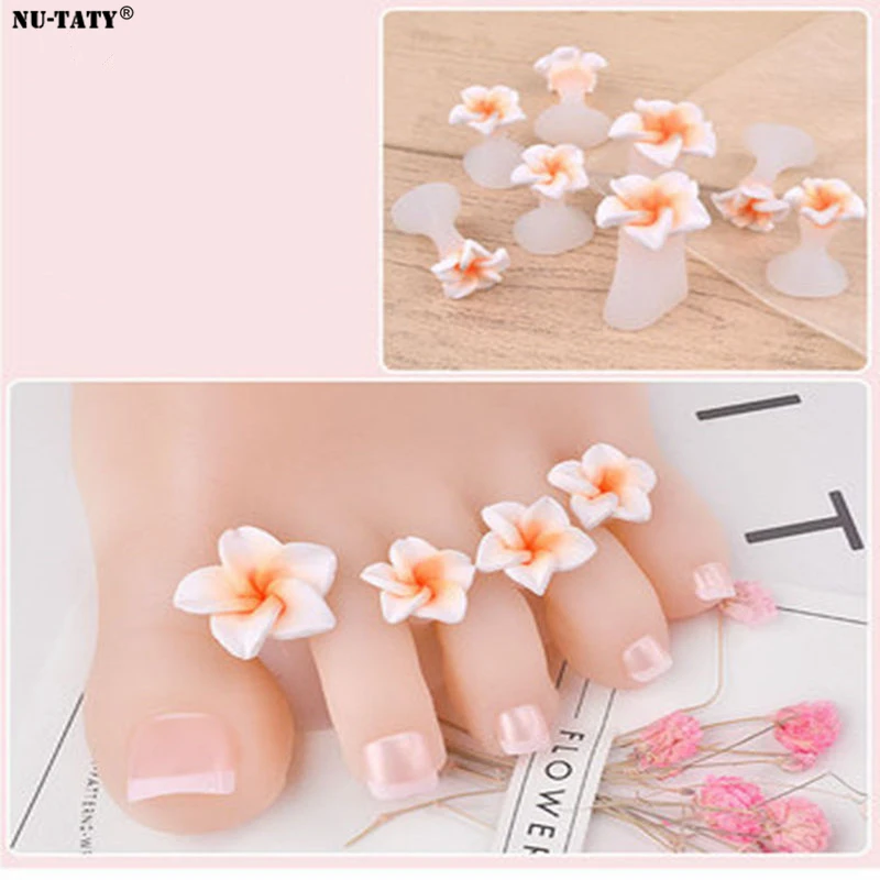 Nu TATY Japanese Manicure Silicone Finger Splitter Toeizer Daisy Drop