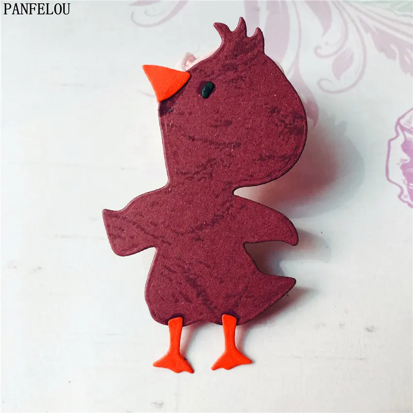 

PANFELOU Look up the chicken paper die cutting dies for Scrapbooking/DIY Christmas wedding Embossing mould cards