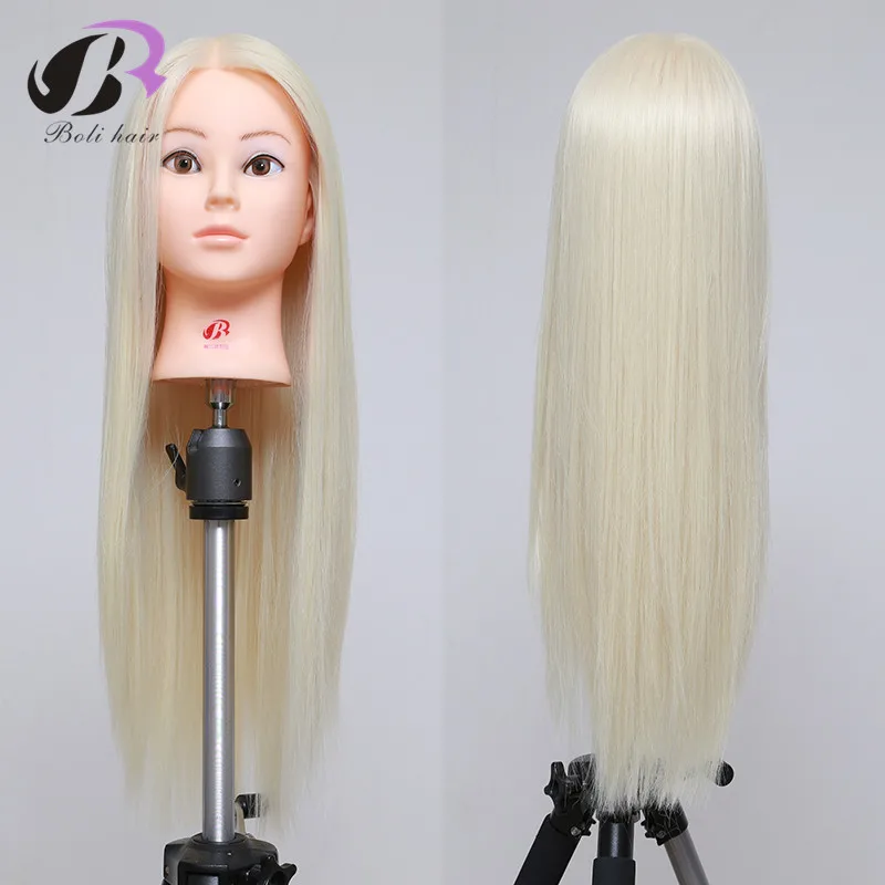 Mannequin Head Hair Training Hairdressing Doll Mannequins Plastic Heads