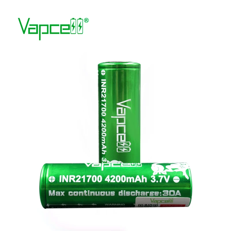 Аккумулятор для электроинструментов Vapcell INR 21700 4200 мАч 30 А 3 7 в|Перезаряжаемые