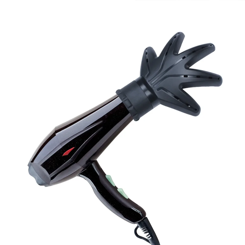 

Hand Shape Hair Blow Dryer Diffuser Professional Hairdressing Salon Accessory for Shine Smooth Sleek Curling Wave Drying Tool