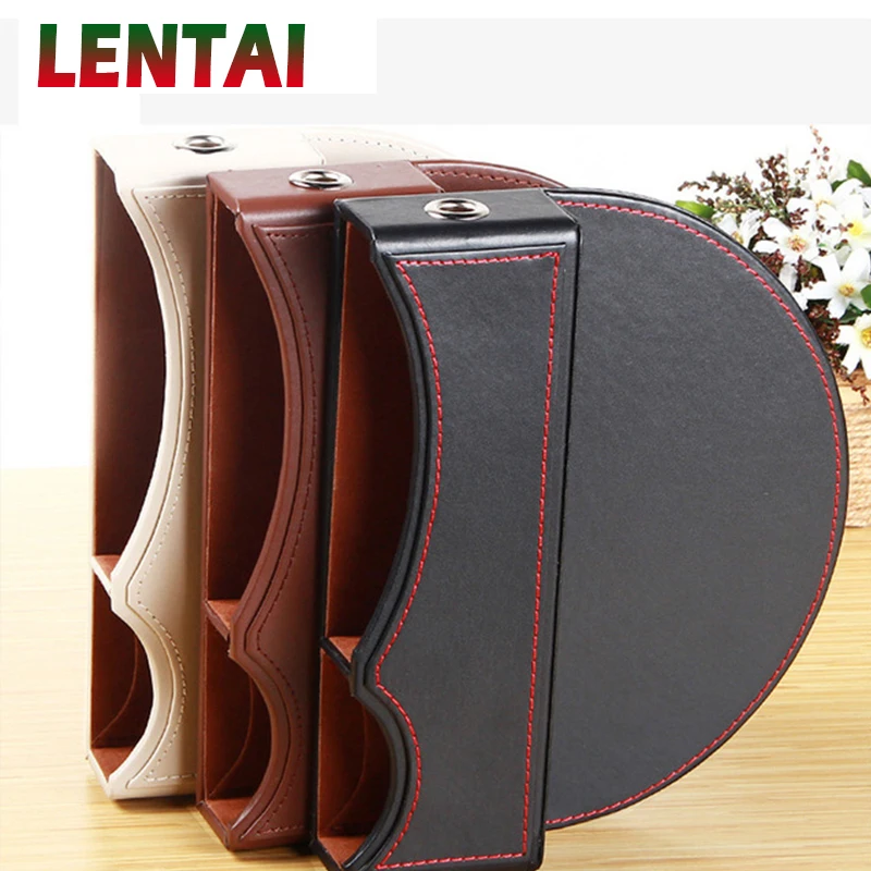 

OVERE 1PC Auto Car Seat Gap Box Armrest Organizer For BMW E46 E60 Ford focus 2 Mazda 3 Volkswagen Polo Golf 4 Skoda octavia Kia