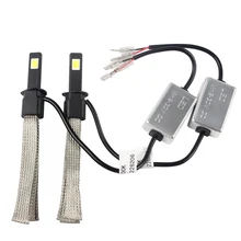 ITimo алюминиевый сплав ремень теплоотвод 6000 K 30 Вт/каждая лампа 3200LM конверсионный комплект легко установить светодиодный фонарь H1