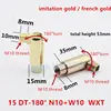 Lamp base adapter M10 M8 thread ceiling rose canopy connector E27 lamp socket adapter for wall lights led tube bulb chandeliers ► Photo 2/6