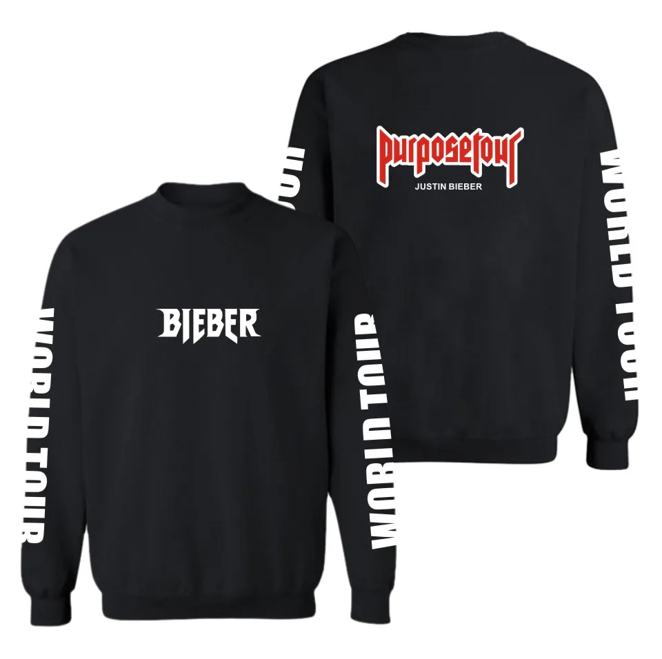 Justin Bieber Purpose Sweatshirts Men Sweatshirt for Men auturm winter pullover Hoodies and Sweatshirt Hoodies for Men Clothing