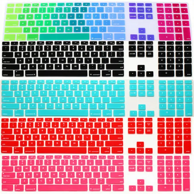Cheap 3pcs For Apple Keyboard Cover iMac G6 Desktop Protector Flim Colorful Silicone Skin With Numeric Keypad For Mac G5 Skin App Cheap 3pcs For Apple Keyboard Cover iMac G6 Desktop Protector Flim Colorful Silicone Skin With Numeric Keypad For Mac G5 Skin App