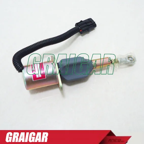 

Diesel Fuel Shutdown Solenoid Valve 3928161 24VShutoff Stop Solenoid Valve