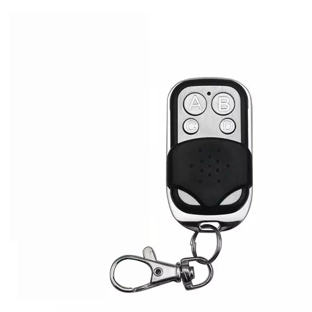 

Metal Push Button Remote Control Transmitter ABCD / Lock Unlock 4Button 315/433MHZ SC2260 EV1527