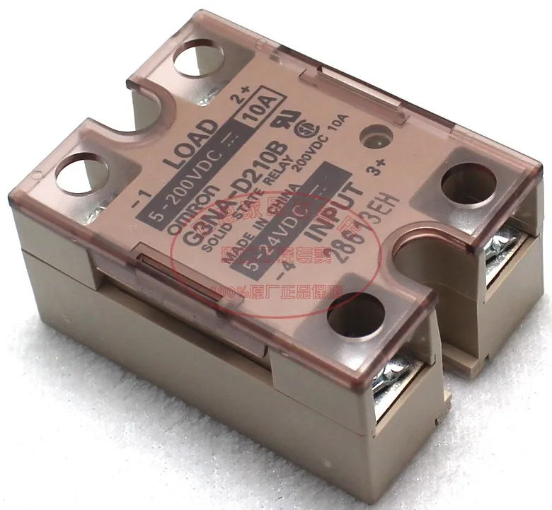 

Free shipping Original authentic Omron OMRON DC control DC 10A solid state relay G3NA-D210B
