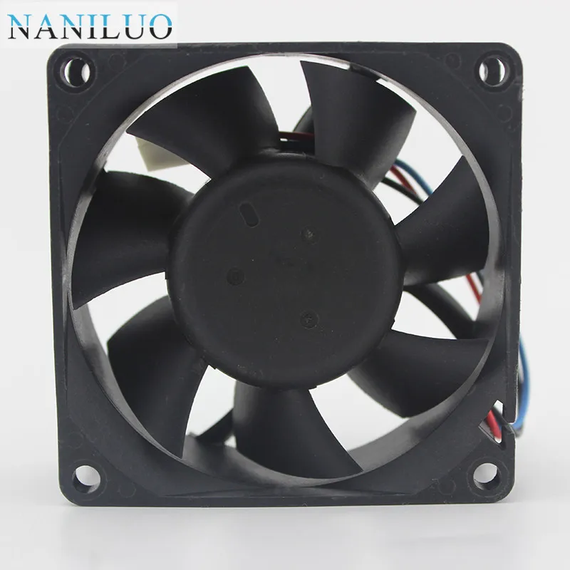 NANILUO 7025 12 V 0.76A AFB0712SH 7 см/см 70x70x25 мм двойной шар воздуха объем вентилятора