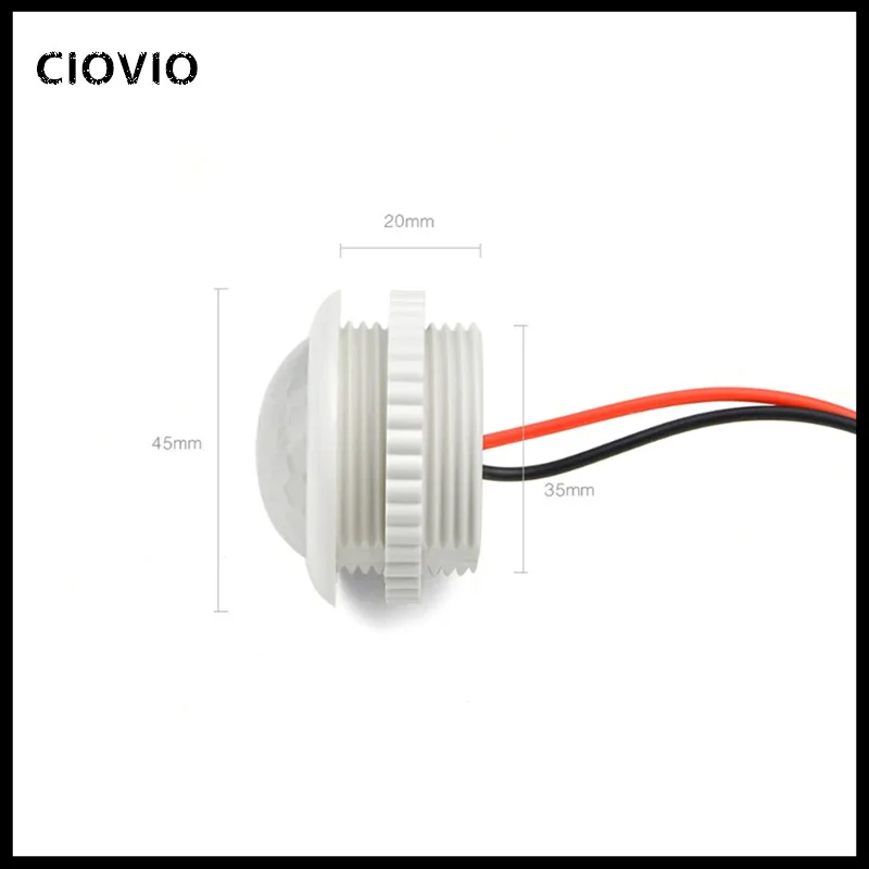 220V PIR Motion Sensor Switch ON  OFF IR Infrared Human body Indction Sensor light Control Detector