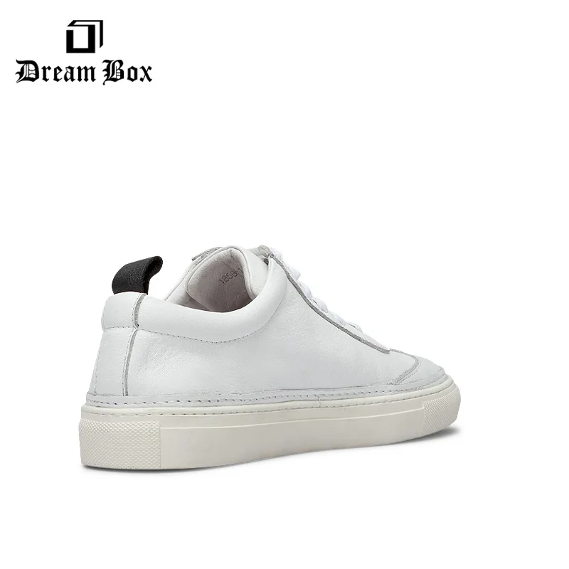 Кожаные кроссовки белые туфли мужские лоферы tenis masculino chaussure homme calzado Хомбре