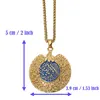 Zkd – collier avec pendentif musulman Allah AYATUL KURSI, bijou cadeau, dieu arabe, Messager ► Photo 2/6