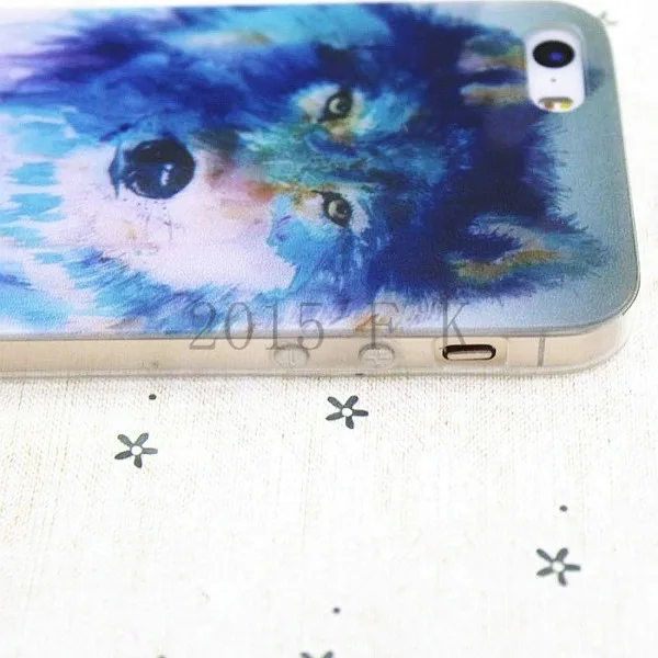 phone Case for iPhone 5 5S 5se 5G Cartoon owl puppy Giraffe printing Thin Cover Case Mobile Phone Covers protector 22