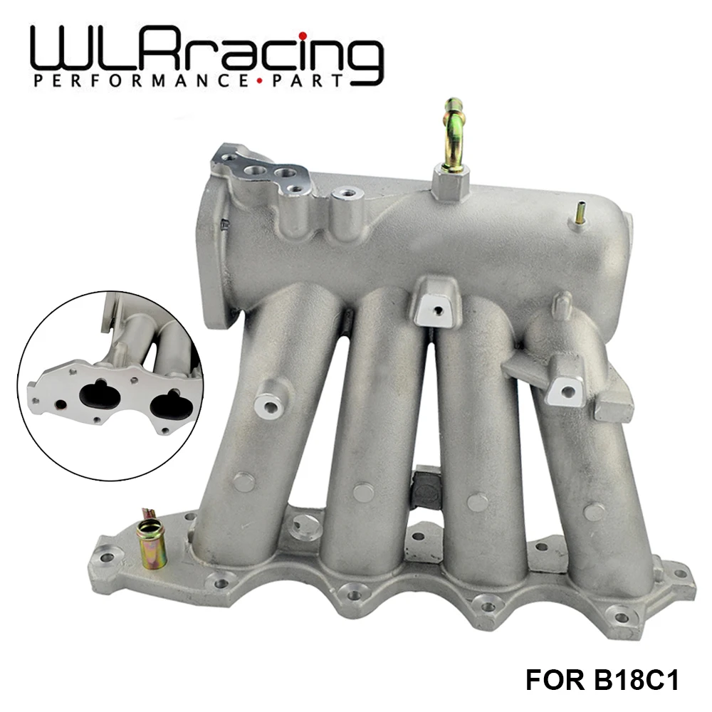 

WLR Racing - For b18c1 Aluminum 70mm Cast air Intake Manifold FOR 94-01 Acura Integra Dc2 Dc4 WLR-IM43-CA