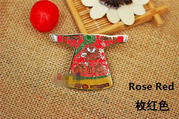 Chinese Cloisonne Empress Dress Fridge Magnets - 10