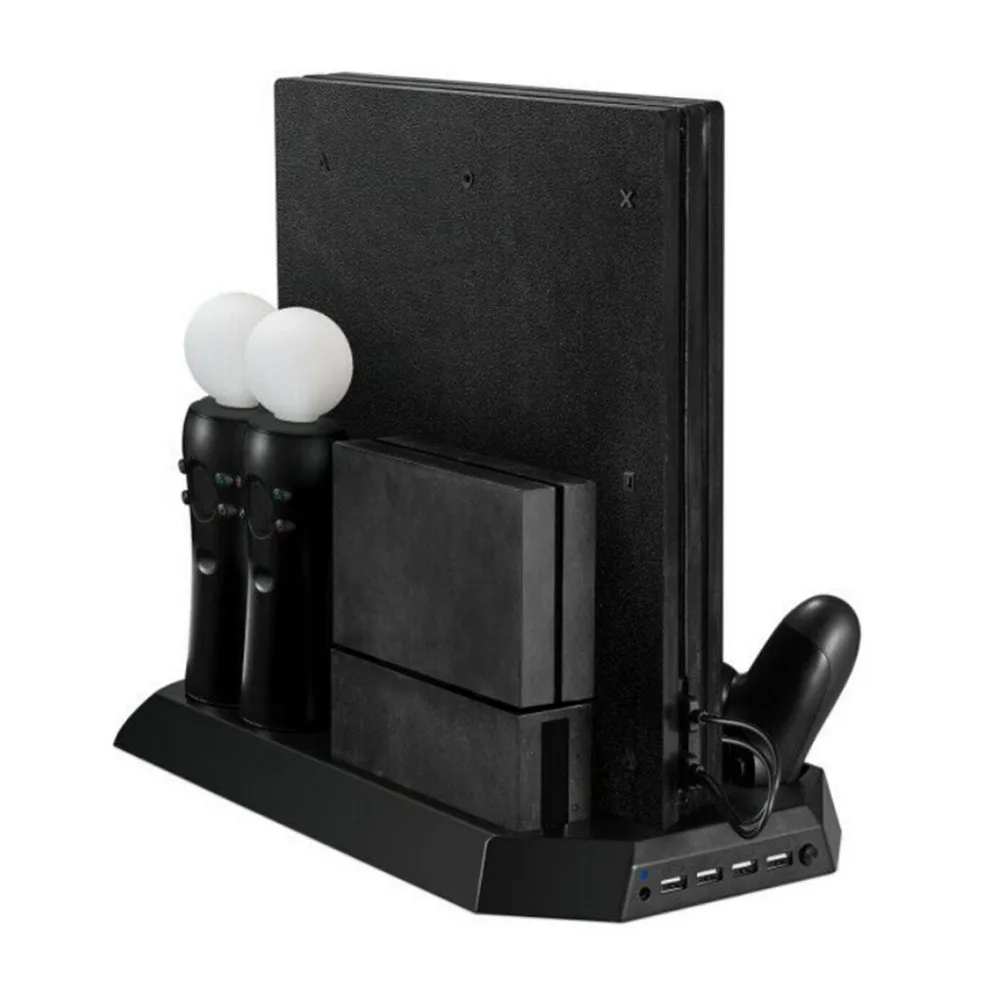 Vertical Stand Game Console Stand with Cooling Fan Dual Gaming Controller font b Gamepad b font