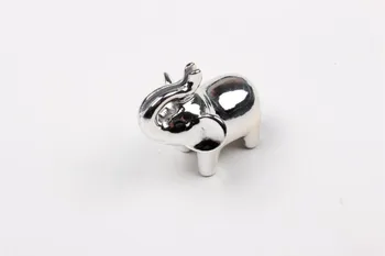 

Free shipping wedding favor and souvenir--"Lucky in Love" Silver - Finish Lucky Elephant Place Card Holders 100 pcs/lot