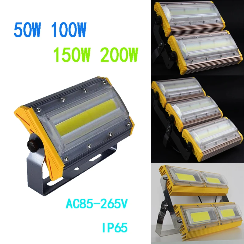 

LED flood light 50W 100W 150w 200W AC85-265V 110V 220V 230V waterproof IP66 Floodlight Spotlight Outdoor Lighting IP65 Freeshipp