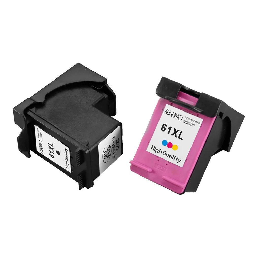 Совместимые чернильные картриджи для HP 61XL Envy 4500 4504 5530 Officejet 2620 4630 Deskjet 1510 2510 2540