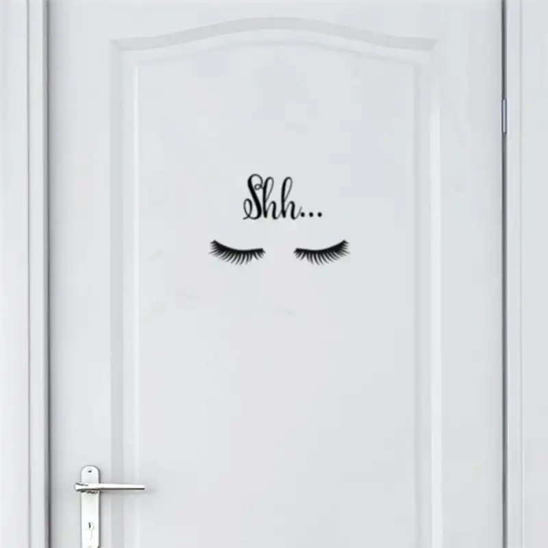 Nuevo Hogar Pegatinas De Pared Chica Habitacion Decoracion Puerta