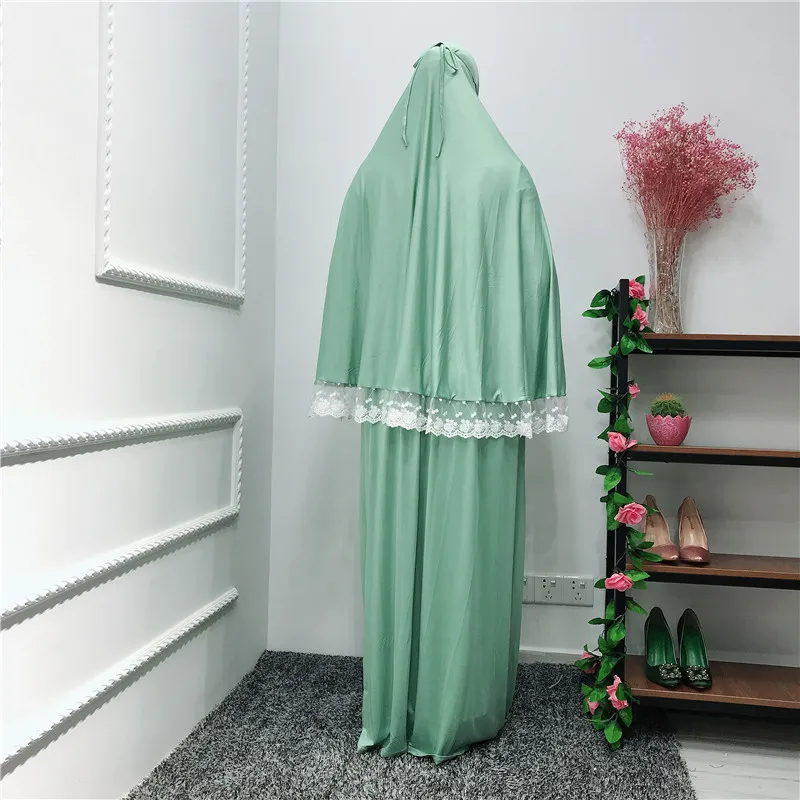 Мусульманское платье абайя кардиган-кимоно длинные халаты топы Юбки Юба кружева шарф полная длина качели Ближний Восток Eid Рамадан