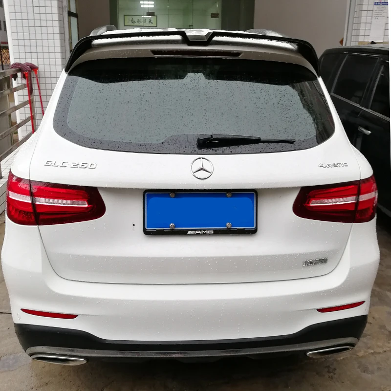 Спойлеры из углеродного волокна для benz GLC 200D 260 300 350E режимов Защита от солнца на заднее стекло заднего крыла высокого качества спойлер