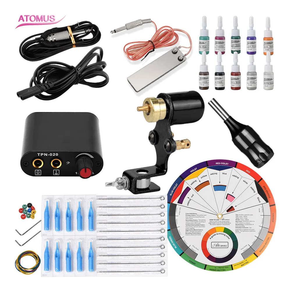 

Tattoo Machine Rotary Set Para Tools Fontes Kit Tattoo Pro Beginner Set Tatoo Machines Kits Rotary Insumos Para Tatuajes Maquina